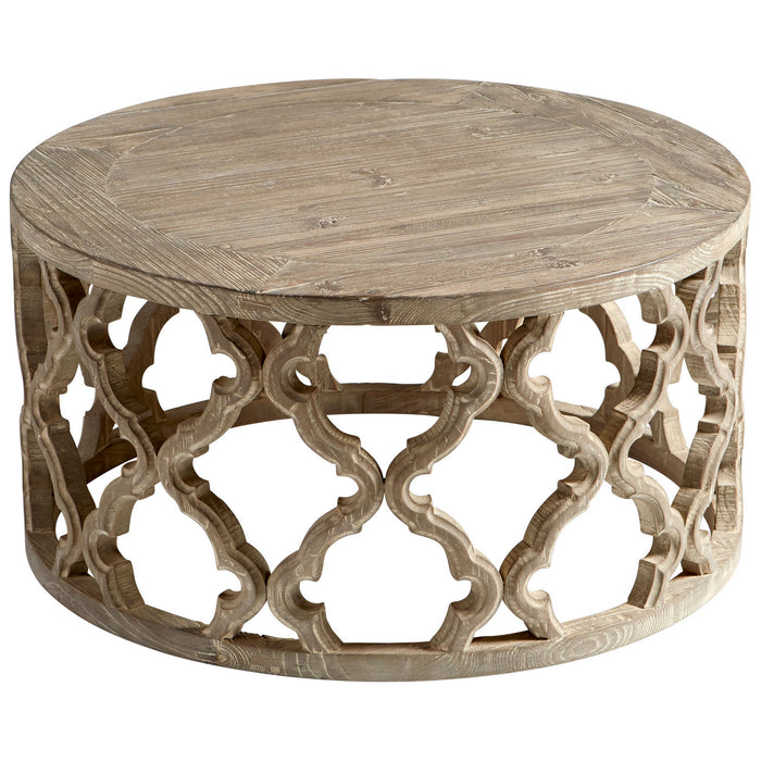 Cyan 10224 Coffee Table, Weathered Pine