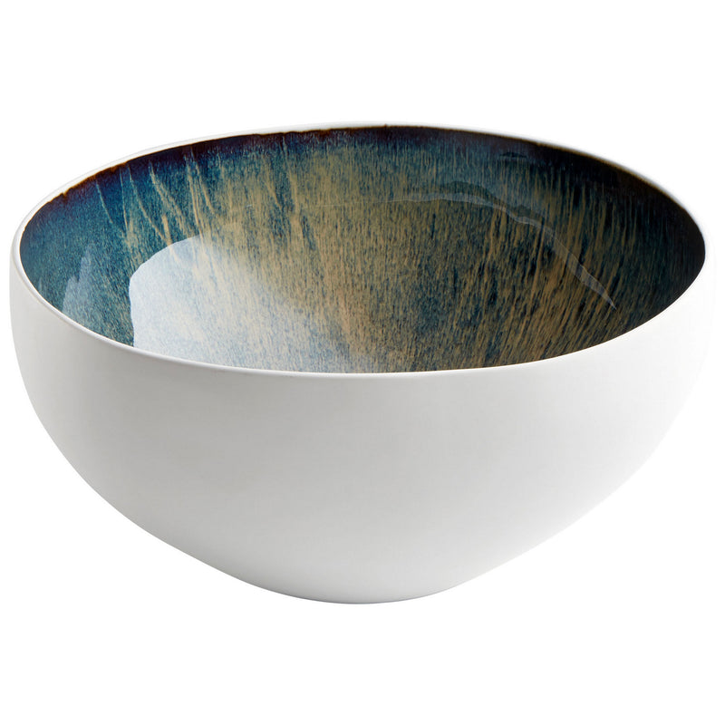 Cyan 10256 Bowl, White And Oyster