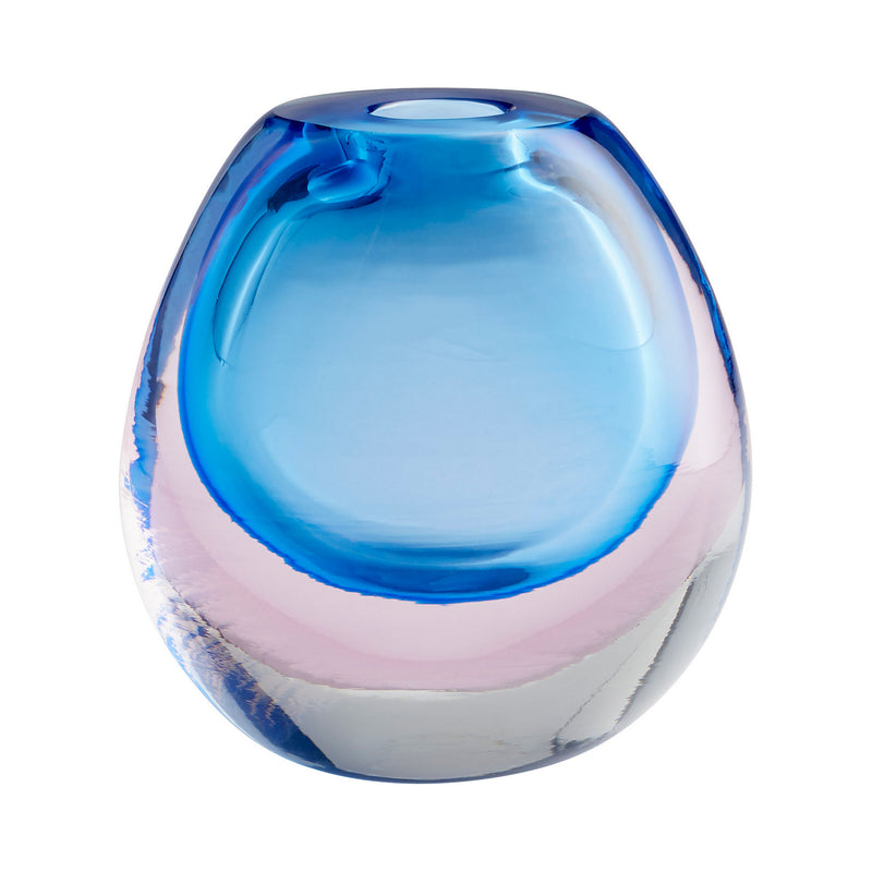 Cyan 10294 Vase, Blue