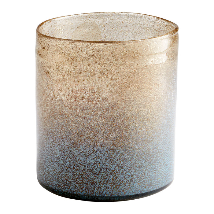Cyan 10301 Vase, Blue//Gold Dust
