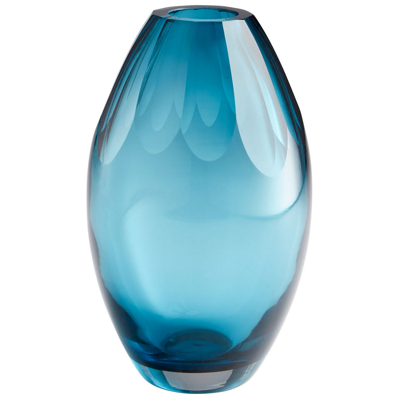 Cyan 10312 Vase, Blue