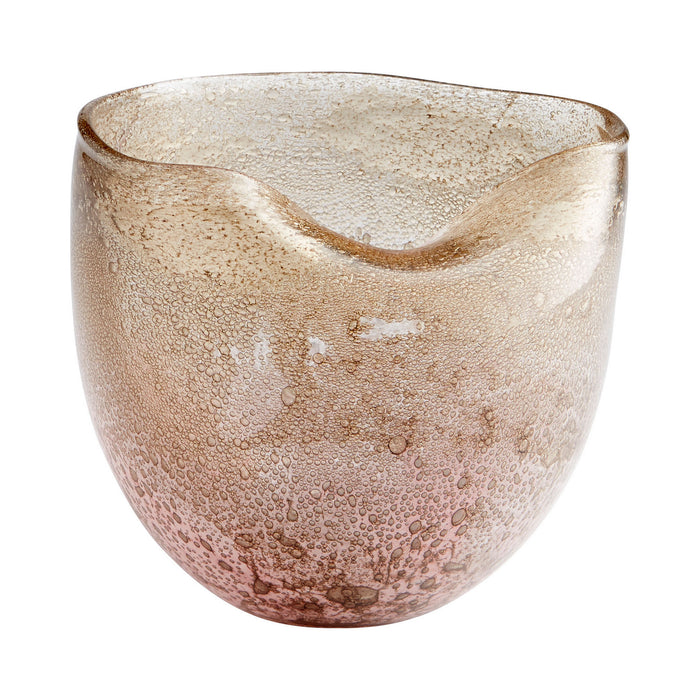 Cyan 10317 Vase, Purple And Gold Dust