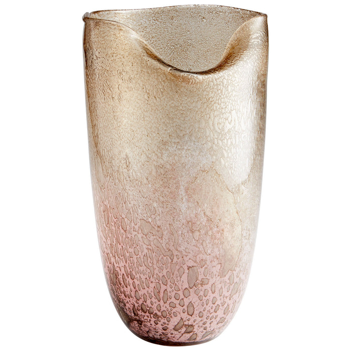 Cyan 10319 Vase, Purple And Gold Dust
