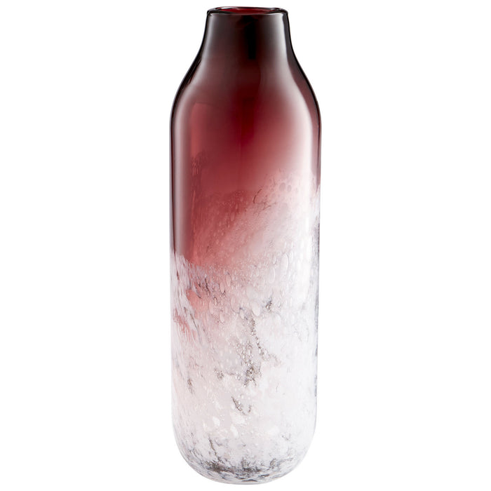 Cyan 10322 Vase, Purple And White