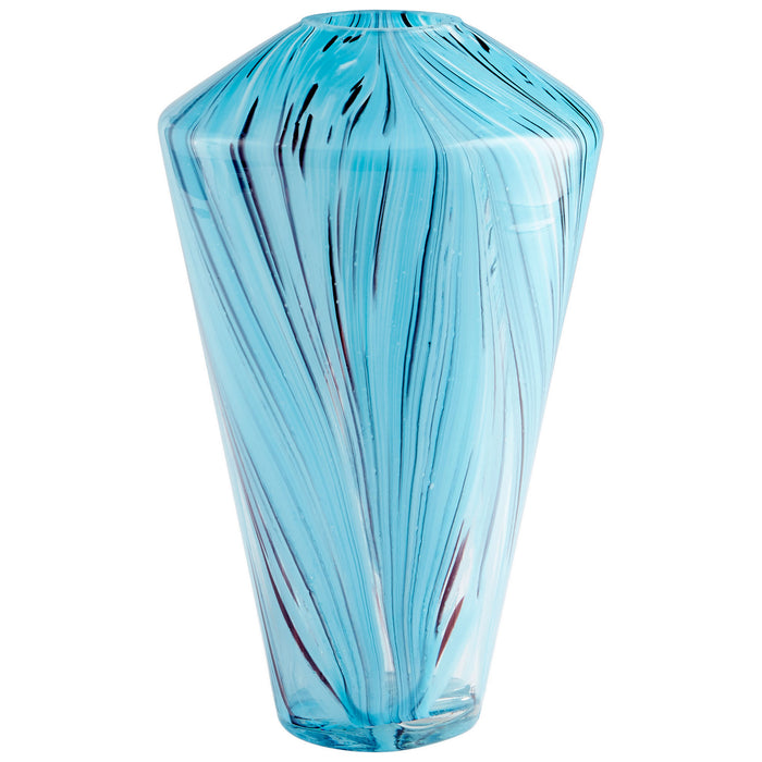 Cyan 10333 Vase, Blue