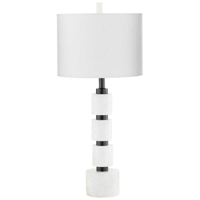 Cyan 10355 One Light Table Lamp, Gunmetal