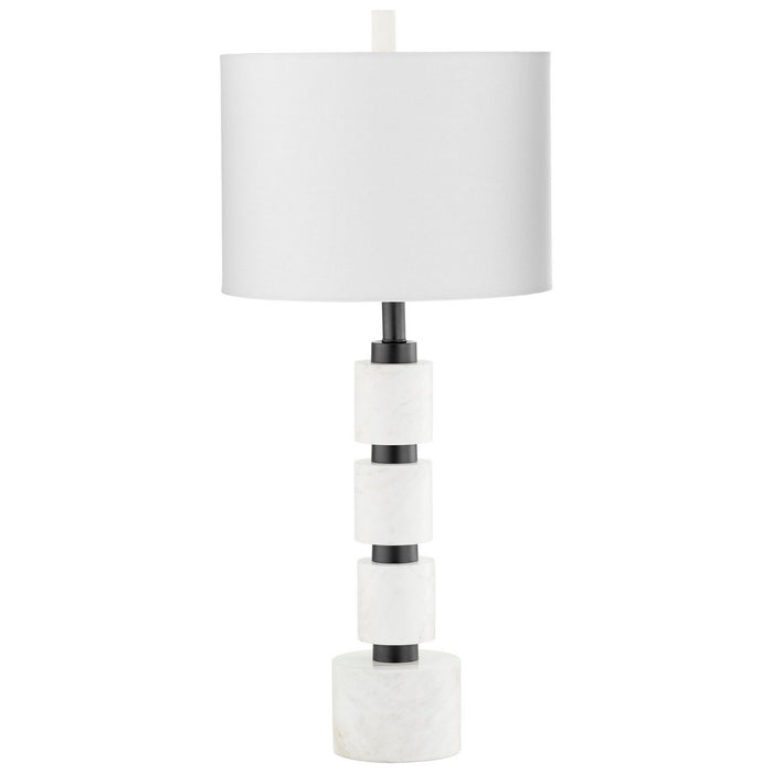 Cyan 10355 One Light Table Lamp, Gunmetal