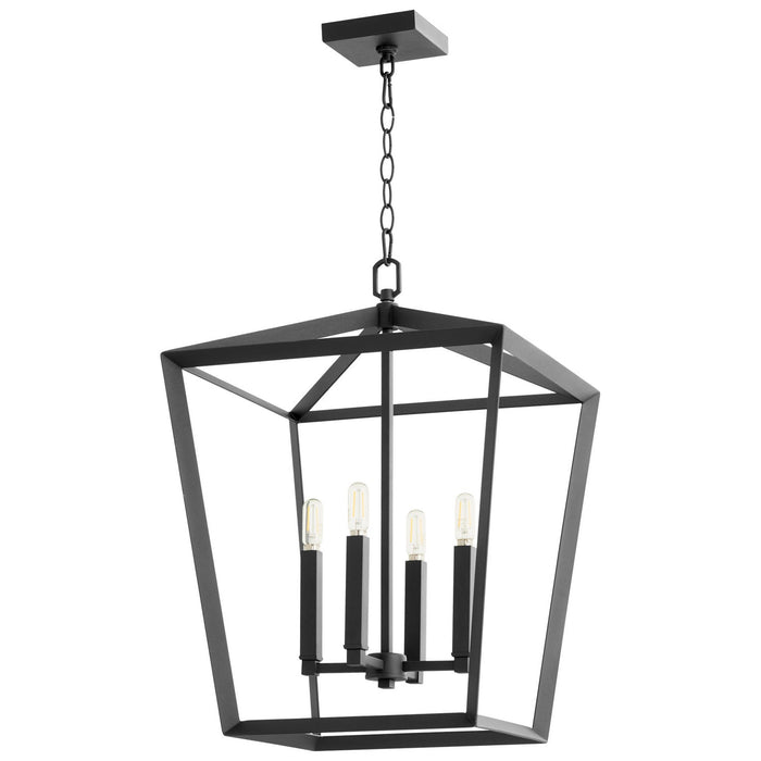 Cyan 10375 Four Light Chandelier, Noir (Display - Final Sale)