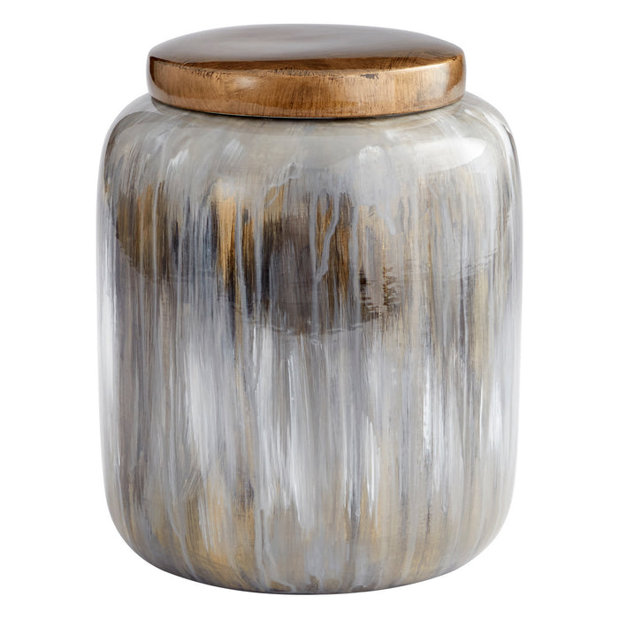 Cyan 10423 Vase, Olive Glaze