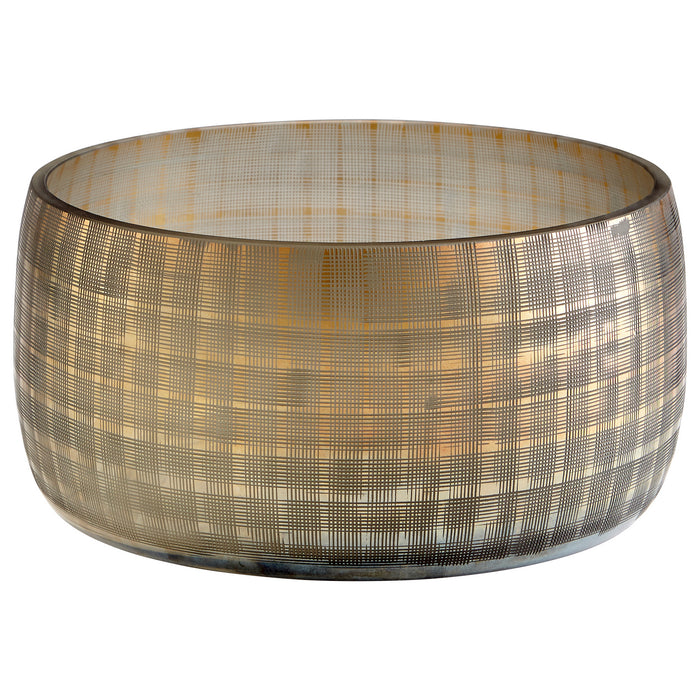 Cyan 10464 Vase, Combed Irridescent Gold