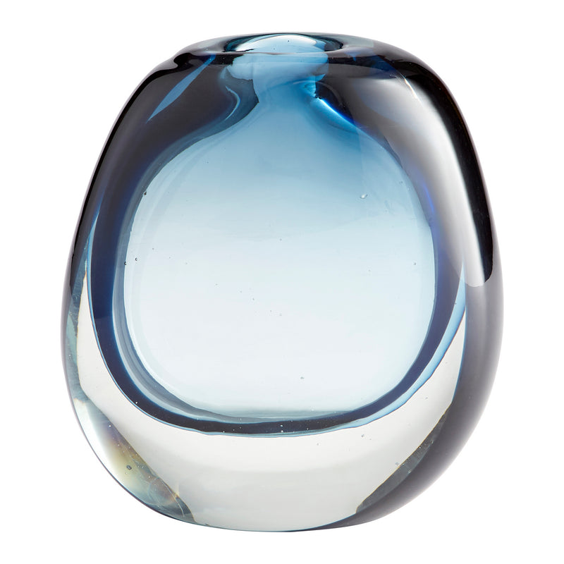 Cyan 10486 Vase, Blue