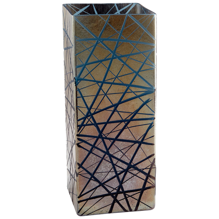 Cyan 10490 Vase, Irridescent Gold