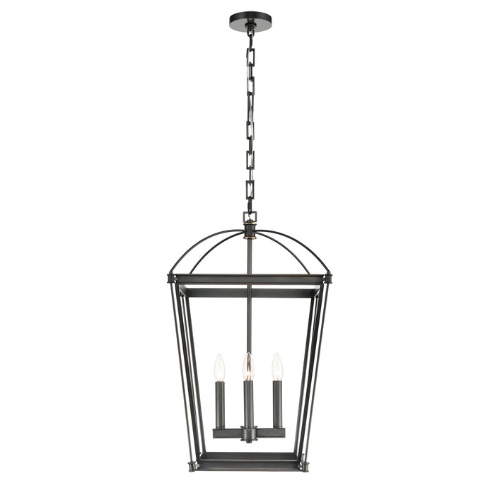 Alora PD312217UB Four Light Foyer Pendant, Urban Bronze