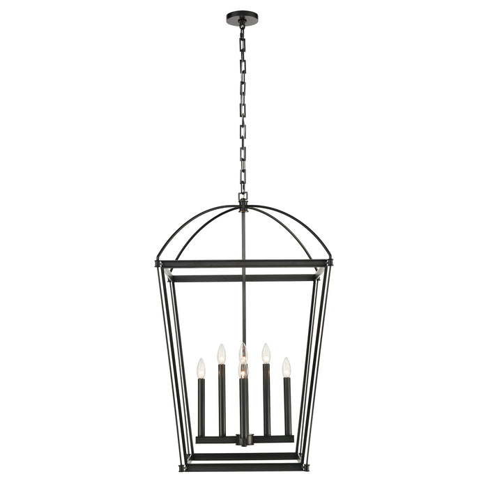 Alora PD312224UB Eight Light Foyer Pendant, Urban Bronze