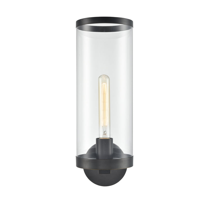 Alora WV311601UBCG One Light Bathroom Fixture, Clear Glass/Urban Bronze
