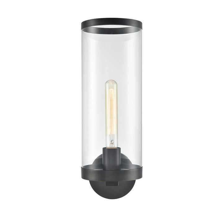 Alora WV311601UBCG One Light Bathroom Fixture, Clear Glass/Urban Bronze