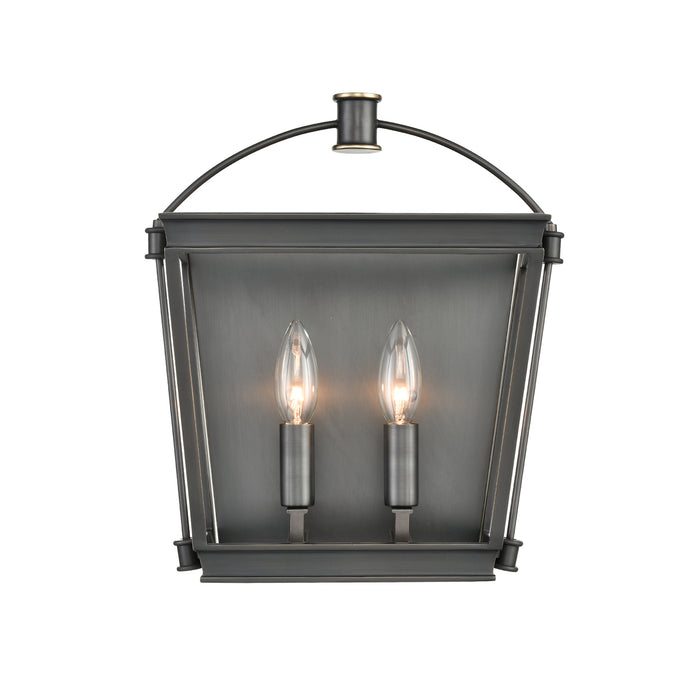Alora WV312202UB Two Light Bathroom Fixture, Urban Bronze