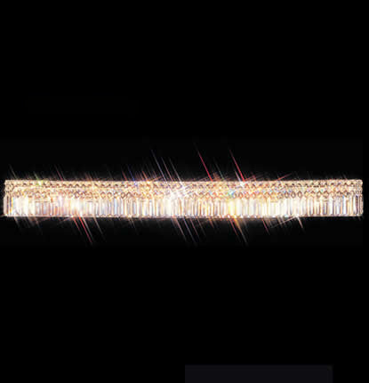 James R. Moder 92524S22 12 Light Vanity Bar, Silver