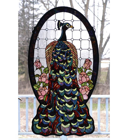 Meyda Tiffany 67135 Window, Wrought Iron