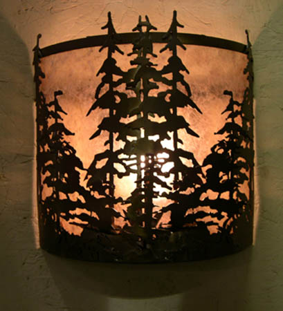 Meyda Tiffany 81261 One Light Wall Sconce, Antique Copper