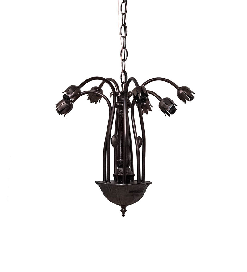 Meyda Tiffany 11584 Seven Light Chandelier, Mahogany Bronze