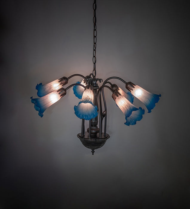 Meyda Tiffany 11687 Seven Light Chandelier, Mahogany Bronze
