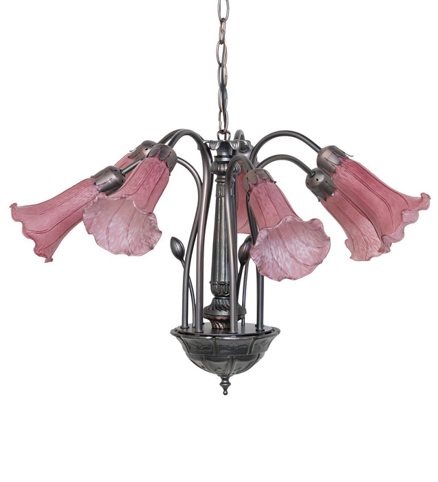 Meyda Tiffany 11704 Seven Light Chandelier, Mahogany Bronze