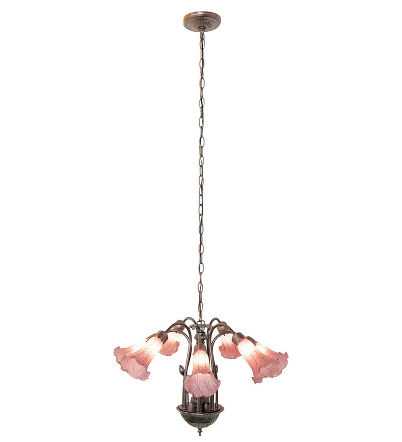 Meyda Tiffany 11704 Seven Light Chandelier, Mahogany Bronze