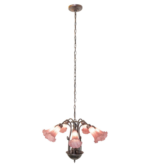 Meyda Tiffany 11704 Seven Light Chandelier, Mahogany Bronze