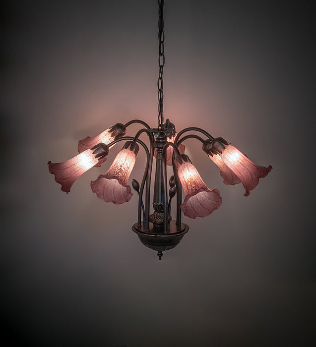 Meyda Tiffany 11704 Seven Light Chandelier, Mahogany Bronze