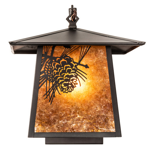 Meyda Tiffany 50573 One Light Wall Sconce, Amber Mica