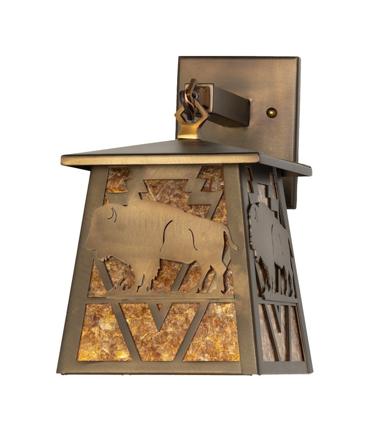 Meyda Tiffany 51487 One Light Wall Sconce, Antique Copper