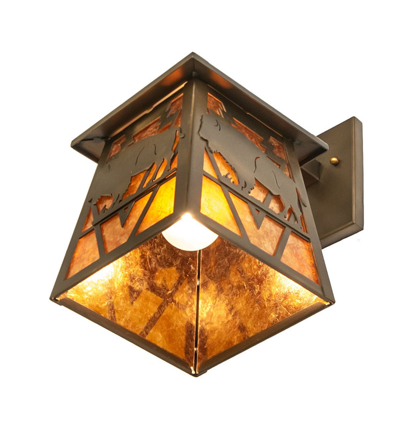 Meyda Tiffany 51487 One Light Wall Sconce, Antique Copper