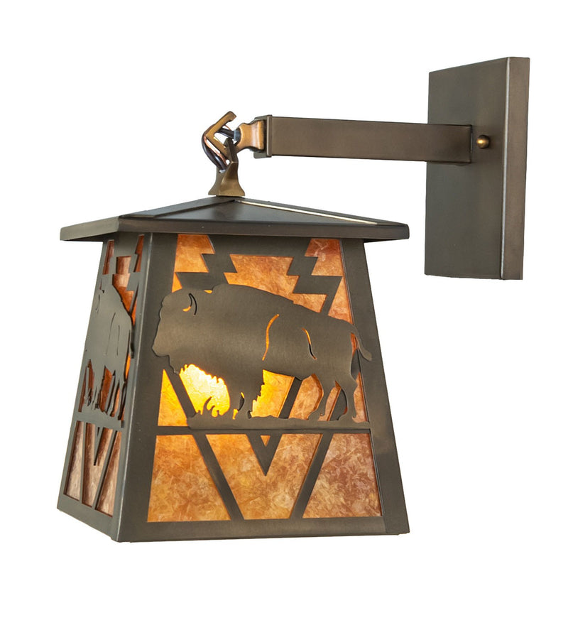 Meyda Tiffany 51487 One Light Wall Sconce, Antique Copper