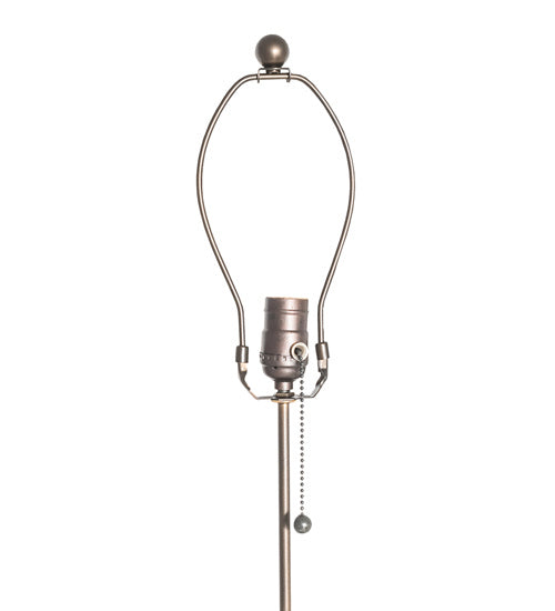 Meyda Tiffany 36437 One Light Table Base, Antique Copper