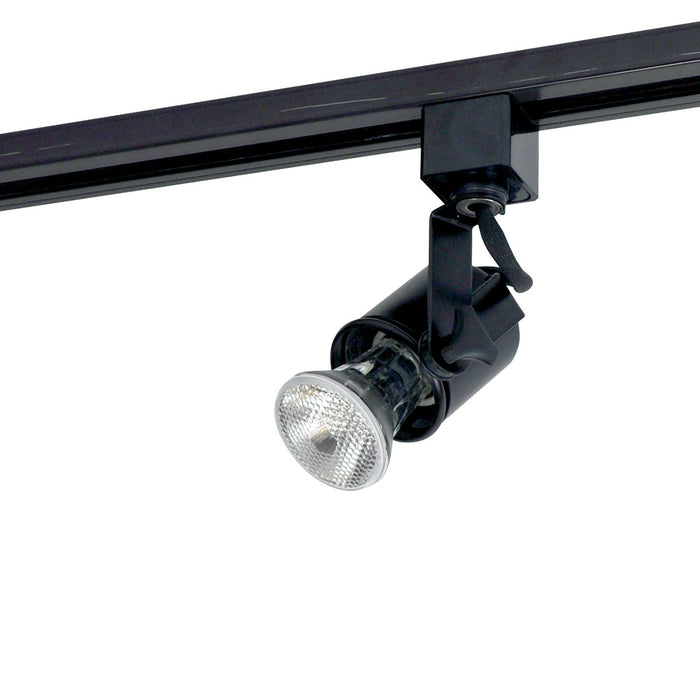 Nora Lighting NTH-138B Truly Univ Par Track Head Blac, Black