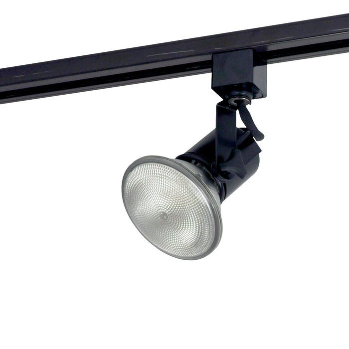 Nora Lighting NTH-138B Truly Univ Par Track Head Blac, Black