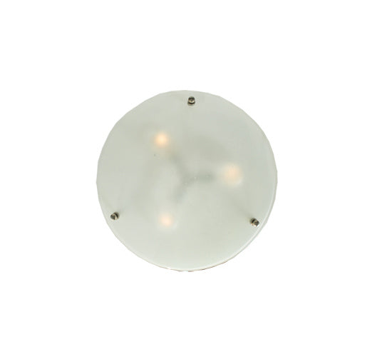 Meyda Tiffany 115799 Three Light Inverted Pendant, Nickel