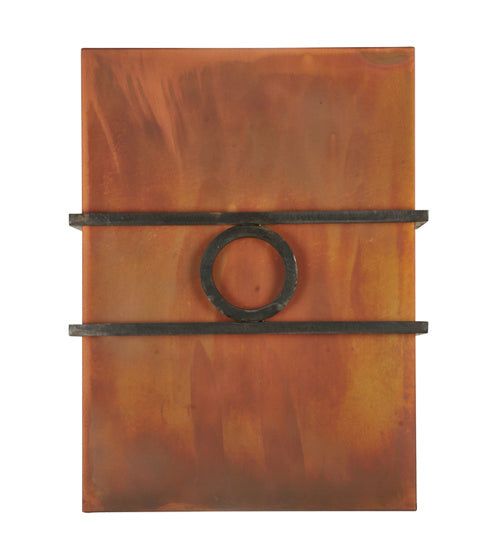 Meyda Tiffany 116757 LED Wall Sconce, Acid Burnt Copper & Costello Black