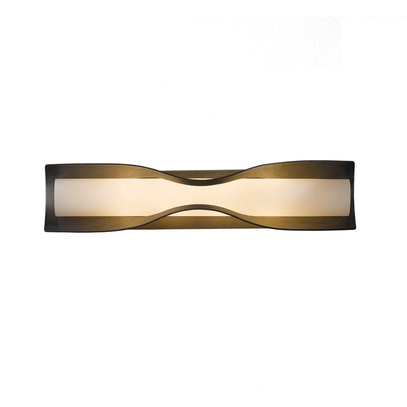 Hubbardton Forge 204795-SKT-05-GG0347 Four Light Wall Sconce, Bronze