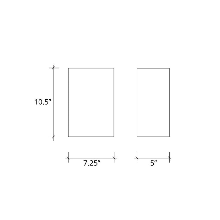 Justice Designs CER-0945W-STOS Lantern, Slate Marble