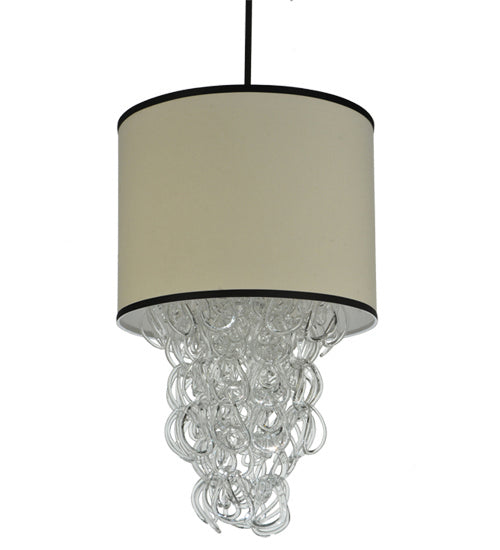 Meyda Tiffany 115260 Four Light Pendant, Blackwash