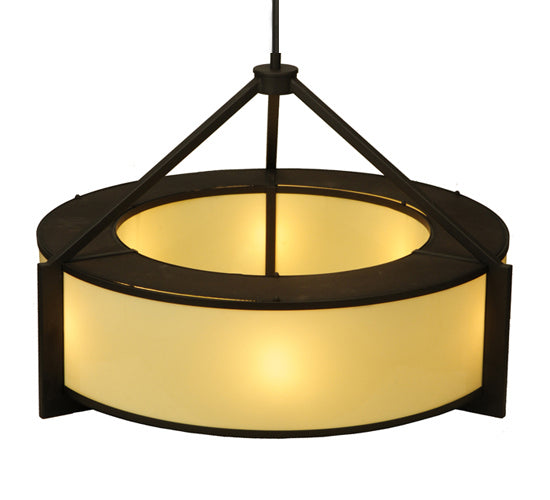 Meyda Tiffany 129621 Six Light Pendant, Oil Rubbed Bronze