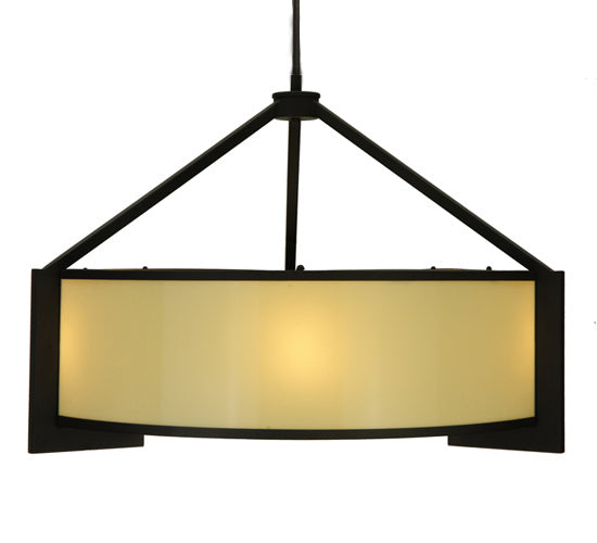 Meyda Tiffany 129621 Six Light Pendant, Oil Rubbed Bronze