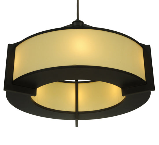 Meyda Tiffany 129621 Six Light Pendant, Oil Rubbed Bronze