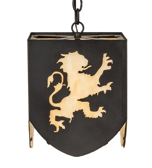 Meyda Tiffany 29266 One Light Pendant, Textured Black