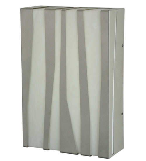 Meyda Tiffany 124270 LED Wall Sconce, Silver Powdercoat