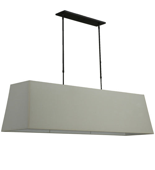 Meyda Tiffany 130984 Eight Light Oblong Pendant, Oil Rubbed Bronze
