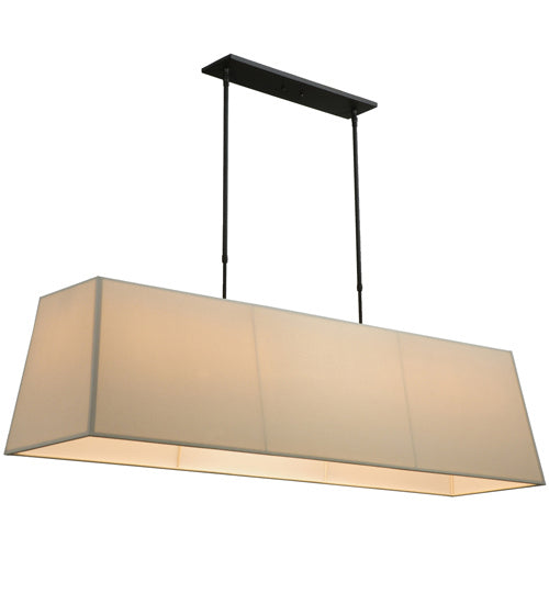 Meyda Tiffany 130984 Eight Light Oblong Pendant, Oil Rubbed Bronze