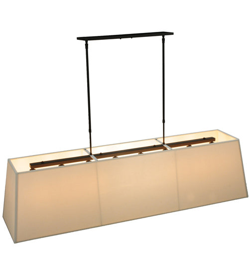 Meyda Tiffany 130984 Eight Light Oblong Pendant, Oil Rubbed Bronze